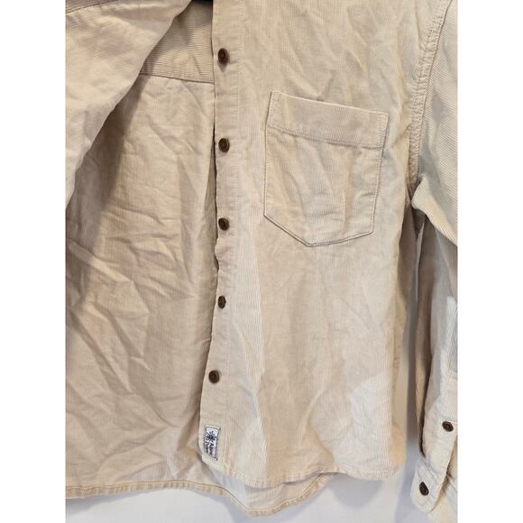 Alpine Design Women's Cream Corduroy Button Up Size XS NWT - Picture 2 of 9